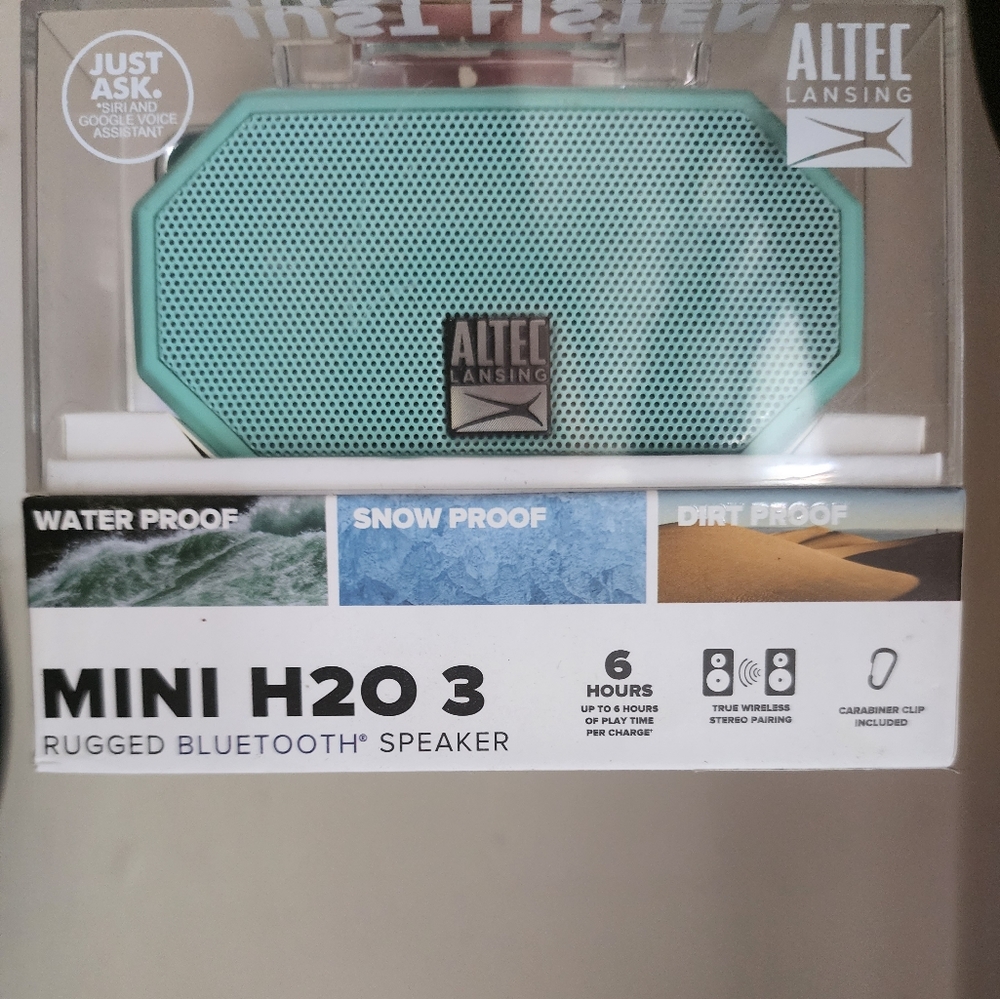 altec lansing waterproof bluetooth speakers